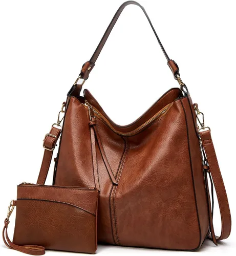 Vista 3 de Bolsos Hobo para mujer, bolsos cruzados grandes, bolsos bohemios con borla