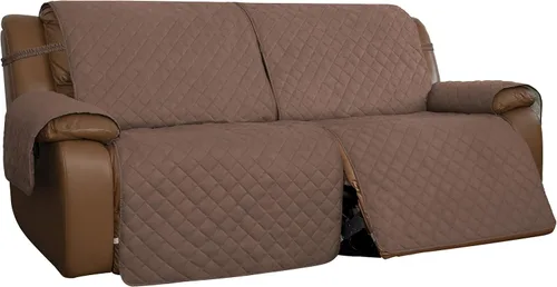 Vista 31 de Easy-Going Funda para Loveseat Reclinable de Gran Tamaño, Funda de Sofá Reversible para Reclinable Doble, Funda de Sofá Dividida para Cada Asiento