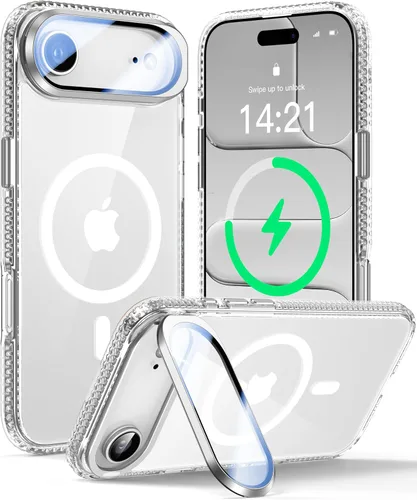 Vista 31 de VOFATA [Protección Completa Mejorada de la Cámara] para Funda iPhone Air con Cubierta de Cámara con Soporte [Compatible con MagSafe][Protección