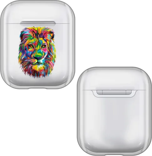 Vista 15 de Head Case Designs P.D. Moreno - Funda de carga de cristal duro transparente con licencia oficial de P.D. Moreno, con diseño de animales