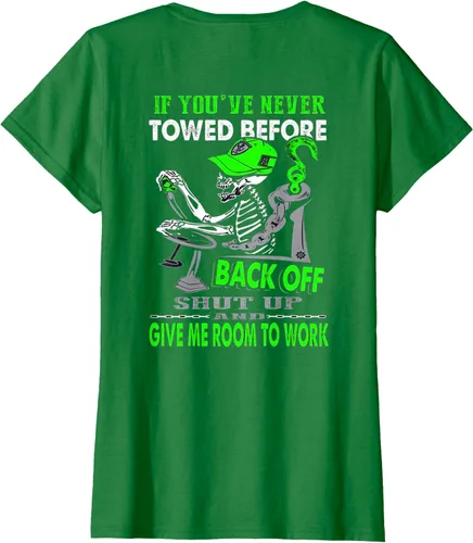 Vista 29 de Proud Tow Truck Operator - Camiseta, Negro, S