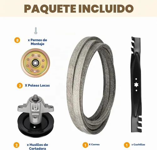 Vista 8 de Kit de reconstrucción de husillo de cubierta de 42 '' 618-04456 918-04456