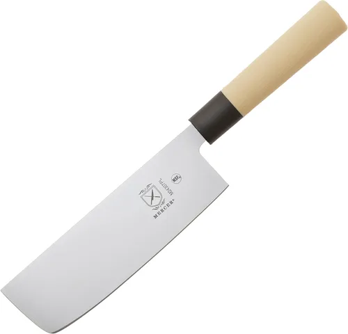 Vista 7 de Mercer Culinary, colección asiática. Cuchillo rebanador., NSF Handle