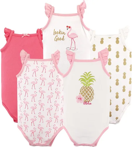 Vista 8 de Hudson Baby Mamelucos sin mangas unisex de algodón para bebé Béisbol