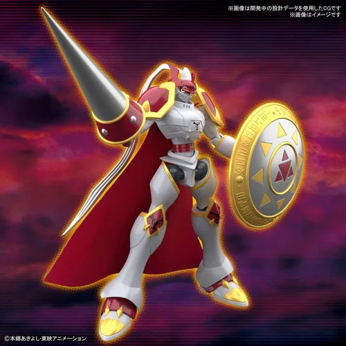 Vista 3 de Figure-Rise Standard Digimon Tamers Duke Mon, modelo de plástico codificado por