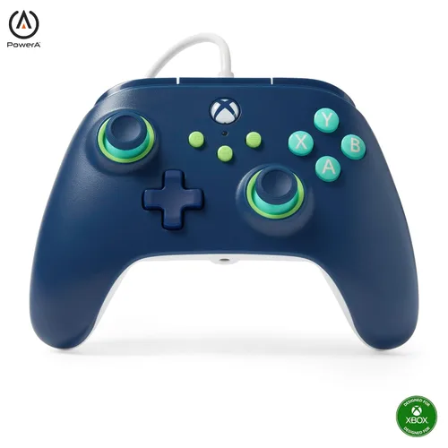 Vista 12 de PowerA Wired Controller for Xbox Series X S - Black, gamepad, wired video game controller, gaming controller, works with Xbox One and Windows 10/11