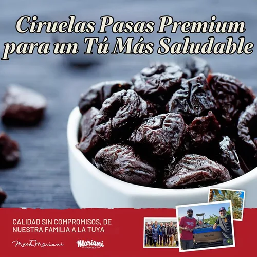 Vista 4 de Mariani Probiotic Prunes - Ciruelas pasas probióticas sin hueso sin azúcar, 30 onzas - Frutas secas a granel sin azúcar añadido - Ciruelas pasas