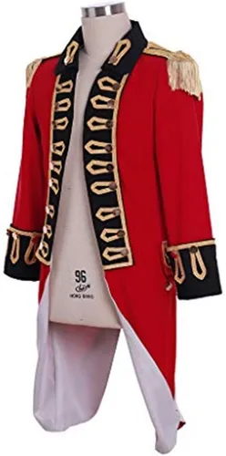 Vista 2 de Turn Washington Spies Major John Andre Chaqueta Cosplay Traje Chaqueta Hombre Uniforme Militar
