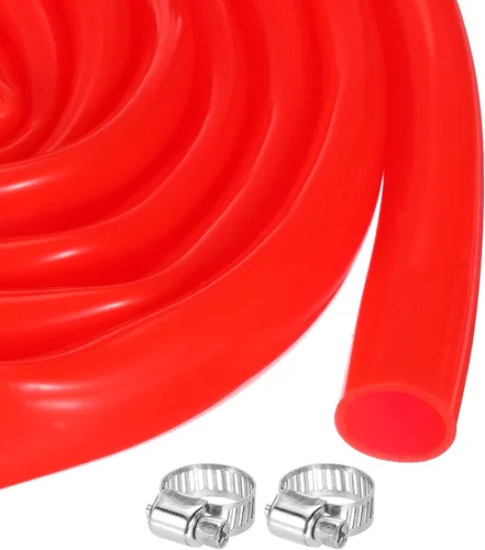 Vista 33 de MECCANIXITY 1m Tubo de Goma de Silicona 25.4mm ID Tubo de Plástico Flexible Manguera de Aire para Elaboración de Cerveza, Fabricación de Vino 25.4mm