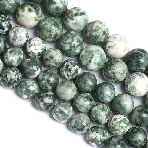 Vista 36 de 60 cuentas sueltas de piedra natural de turquesa africana de 0.236 pulgadas (6 mm) para hacer joyas, pulseras de bricolaje