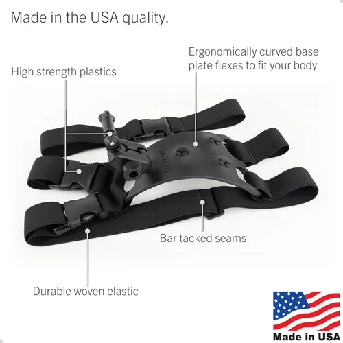 Vista 5 de STUNTMAN 360 - Soporte de hombro para GoPro y otras cámaras de acción