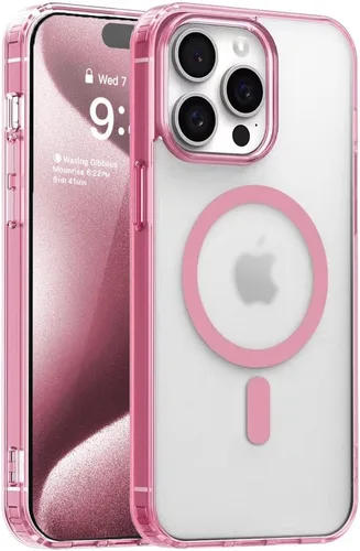 Vista 24 de S. Tedazo Funda magnética para iPhone 7 Plus/8 Plus compatible con MagSafe, no amarillea, protección de grado militar, funda ultradelgada a prueba
