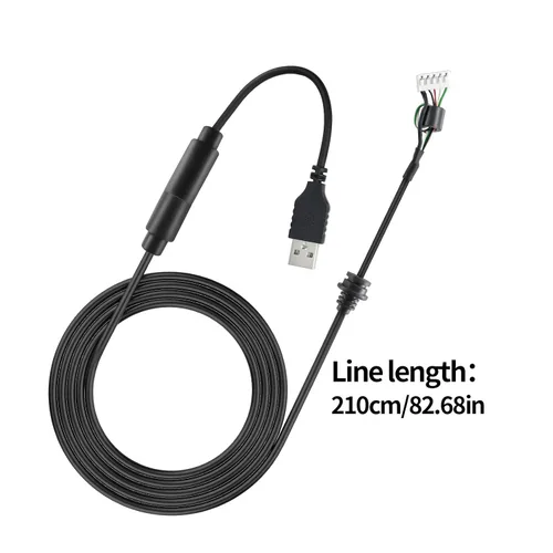 Vista 6 de Cable USB para volante Logitech G920 G923 compatible con línea de cable de pedal Xbox (cable USB)
