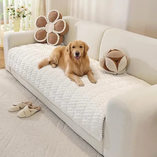 Vista 28 de OstepDecor Funda de sofá para perros, funda de sofá lavable antideslizante para mascotas, funda de sofá suave para sofá, sofá biplaza y seccional