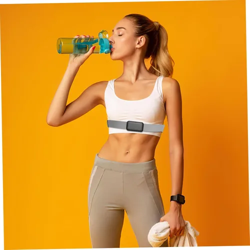 Vista 6 de Correa deportiva de repuesto para el pecho, cómodo monitor elástico para un seguimiento preciso para actividades al aire libre y sesiones de fitness