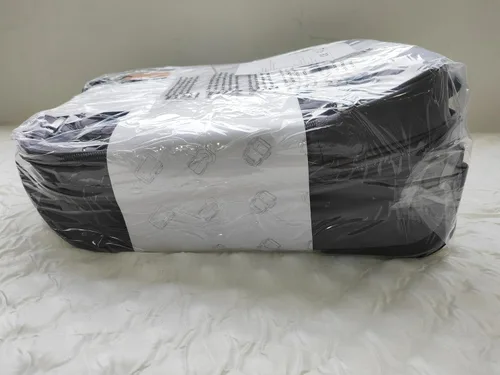Vista 12 de KROSER Maleta de mano para debajo del asiento, multifuncional, 16 pulgadas, ligera, para mujer, Gris oscuro