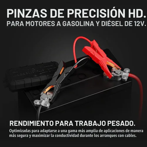 Vista 2 de NOCO GBC003 Boost HD Precisión Abrazaderas de Batería para Arrancadores de Litio GB20, GB40, GB50 y GBX45 UltraSafe (Paquete de 6)