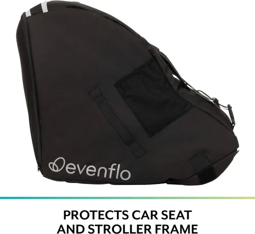 Vista 2 de Evenflo Shyft DualRide - Bolsa de viaje acolchada