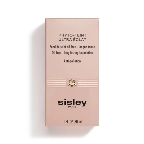 Vista 3 de Sisley Paris Phyto-Teint Ultra Eclat, carcasa de 00 W, 1.0 fl oz, base anticontaminación sin aceite, que aumenta el resplandor, de larga duración