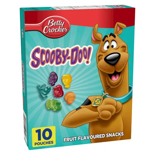 Vista 9 de Scooby-Doo Snacks con sabor a frutas, sin gluten, aperitivos para niños, 10 unidades, 8 onzas (paquete de 8)