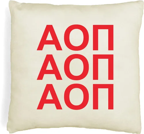 Vista 9 de sockprints Alpha Chi Omega - Funda de almohada con letras griegas de 18 x 18 pulgadas, fundas de almohada para hermandad de hermandad, almohada