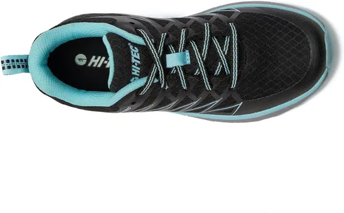 Vista 5 de HI-TEC Destroyer Low - Tenis deportivos de malla ligera para mujer Negro