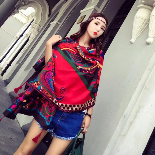 Vista 4 de SUNBABY - Toalla de playa para mujer, diseño boho