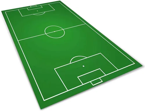 Vista 12 de Alfombra de fútbol para niños, alfombra de fútbol con parte trasera de goma antideslizante para dormitorio de niños, sala de juegos, sala de estar