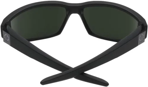 Vista 4 de Spy Dirty Mo Gafas de sol suaves negro mate con lentes Happy Grey Green, Negro