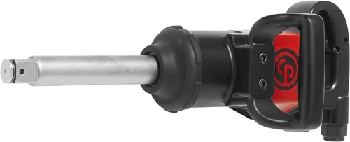 Vista 5 de Chicago Pneumatic CP7783-6 Llave de impacto neumática (1 pulgada), yunque de extensión de 6 pulgadas, herramienta neumática de reparación y montaje