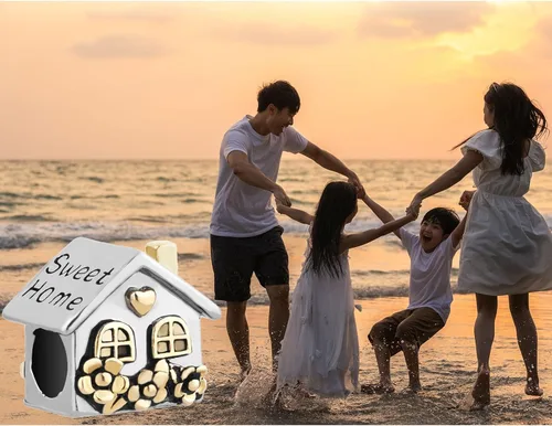 Vista 6 de Sweet Home Family House - Abalorio compatible con pulseras Pandora