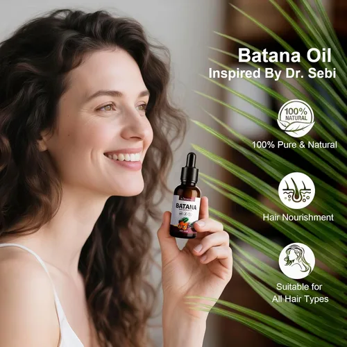 Vista 7 de Aceite de batana crudo para el crecimiento del cabello – Aceite de batana orgánico Dr. Sebi puro y natural prensado en frío para nutrir el cuero