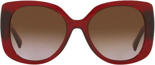 Vista 2 de Gafas de sol Versace VE 4387 38813 Transparente Rojo Rojo transparente