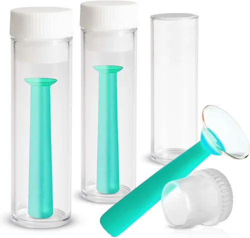 Vista 11 de Insertador y removedor de lentes de contacto blandas verdes 1 unidad para lentes de contacto mensuales y diarias con soporte de succión de Sports