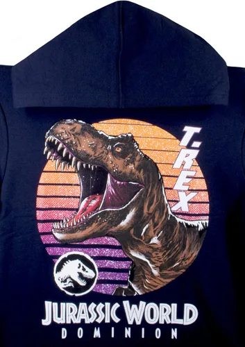 Vista 5 de Jurassic World Dominion - Conjunto de 2 sudaderas con capucha y camiseta para niños, paquete de 2