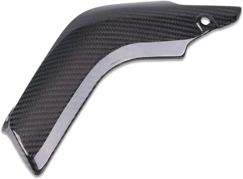 Vista 3 de 100% real 3K fibra de carbono escape calor escudo protector protector protector apto para Honda 2007-2026 CBR600RR CBR 600RR tejido de sarga