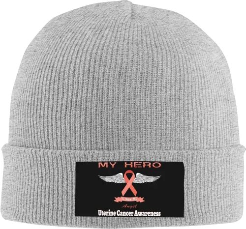 Vista 2 de Beanie Hat Unisex Stretchy Hat Soft Warmth Knit Hat Cap for Men & Women