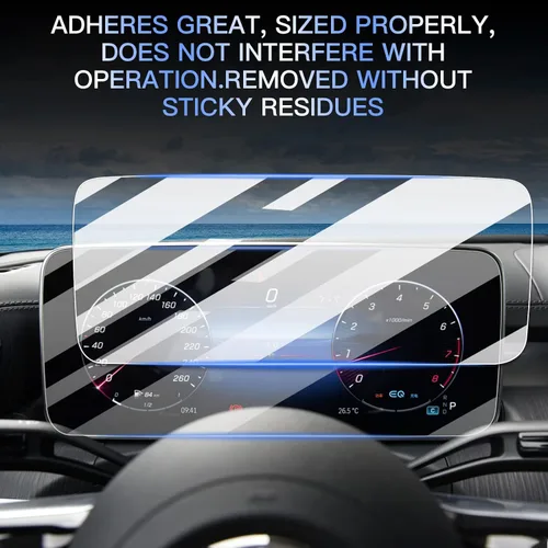 Vista 6 de LUWU - Protector de pantalla para Benz Clase C W206 2021-2023 de 12.3 pulgadas 2022 Benz W206 Accesorios 2023 Benz W206 Protector de pantalla