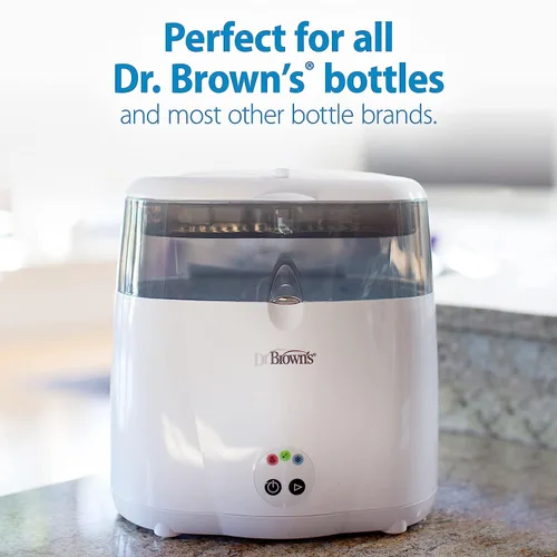 Vista 11 de Dr. Brown's Natural Flow MilkSPA - Calentador de leche materna y biberones con esterilizador eléctrico Dr. Brown's Deluxe para biberones y otros