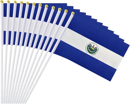 Vista 20 de Bandera de Australia Bandera Australiana, Pequeña Mini Bandera de Australia de Mano con Palo, Ideal para Fiestas, Desfiles, Eventos Deportivos