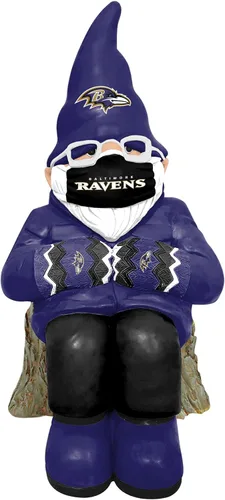 Vista 7 de FOCO NFL Unisex-Adult Bundled Up Sitting Garden Statue Outdoor Gnome 11
