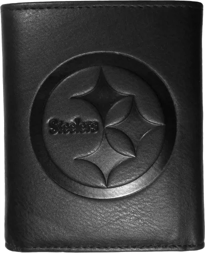 Vista 12 de Siskiyou Sports NFL unisex Embossed Leather Tri-fold Wallet