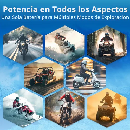 Vista 4 de Reemplazo YTX7A-BS 12V 6Ah para batería de cortacésped R110