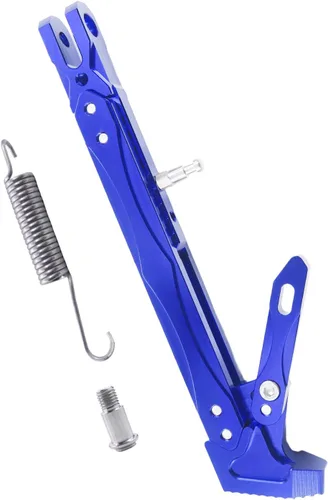 Vista 8 de Soporte de patas de motocicleta universal de aleación de aluminio de alta calidad, ajustable, para motocicleta, scooter, soporte de trípode