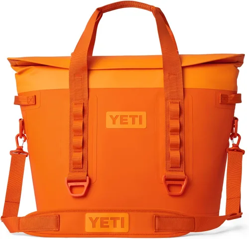 Vista 14 de YETI Enfriadores suaves portátiles Hopper Serie M con acceso MagShield verde azulado (Agave Teal)