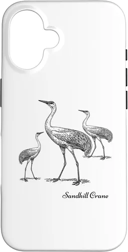 Vista 32 de Sandhill Crane Bird Ornithology Case for iPhone 17