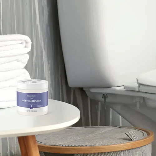 Vista 6 de Amazon Basics Gel Eliminador de Olor, Carbón Activado, Lavanda, 17 Onzas, Paquete de 1