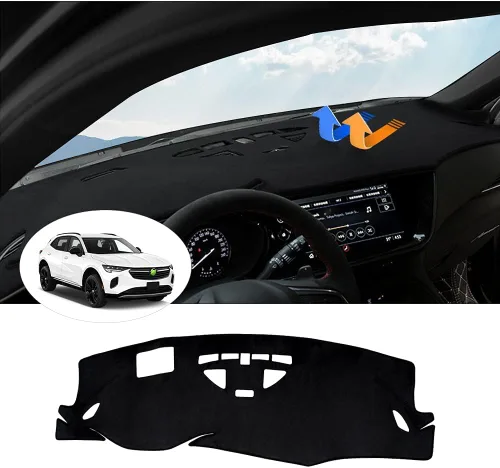 Vista 25 de Autorder Alfombrilla de Salpicadero para Rivian R1T 2022-2025 2026 Accesorios Cubierta de Salpicadero Manta de Salpicadero Franela Protección contra
