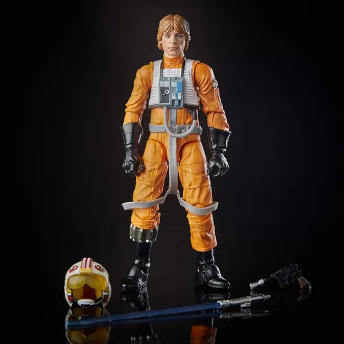 Vista 4 de STAR WARS Figura de Luke Skywalker de The Black Series Archive
