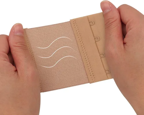 Vista 5 de Extensores de brasier para mujer, 4 ganchos, 3 ganchos, 5 ganchos, 2 ganchos, correa de extensión de brasier elástica suave y cómoda